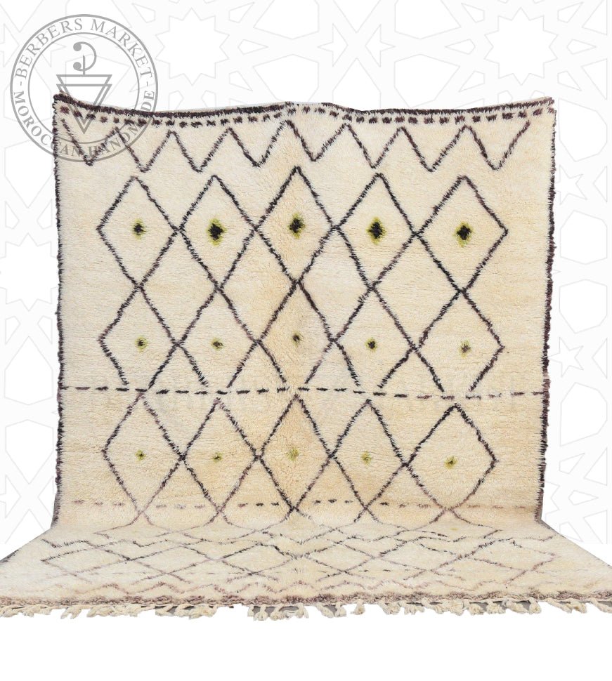 Beni ourain Moroccan rug - Berbers Market