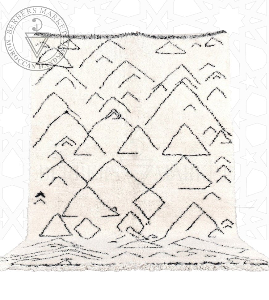 Beni ourain Moroccan rug - Berbers Market