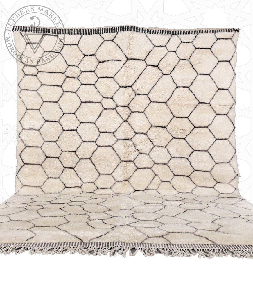 Beni ourain Moroccan rug - Berbers Market