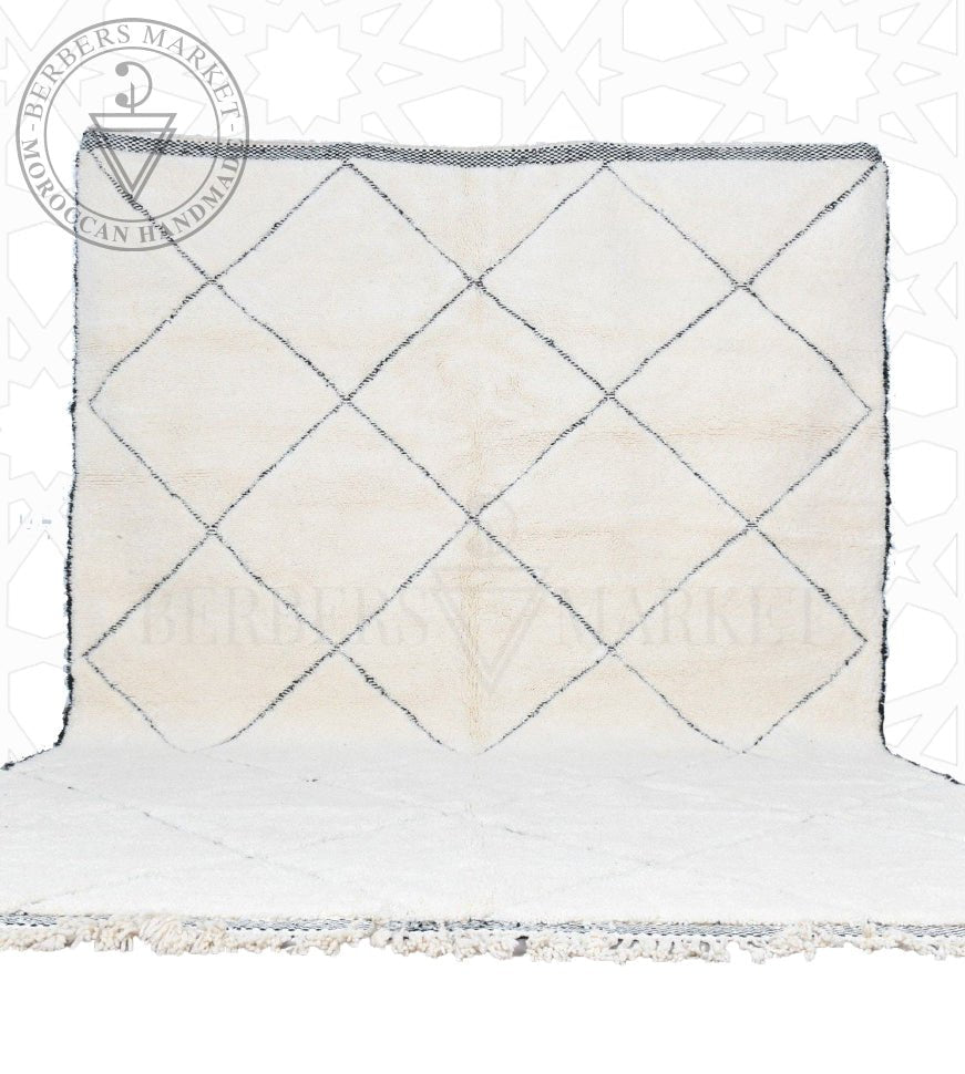Beni ourain Moroccan rug - Berbers Market