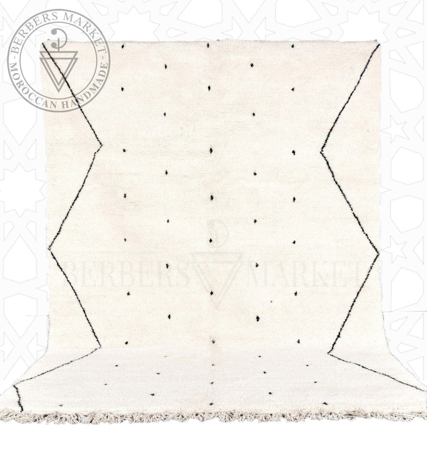 Beni ourain Moroccan rug - Berbers Market