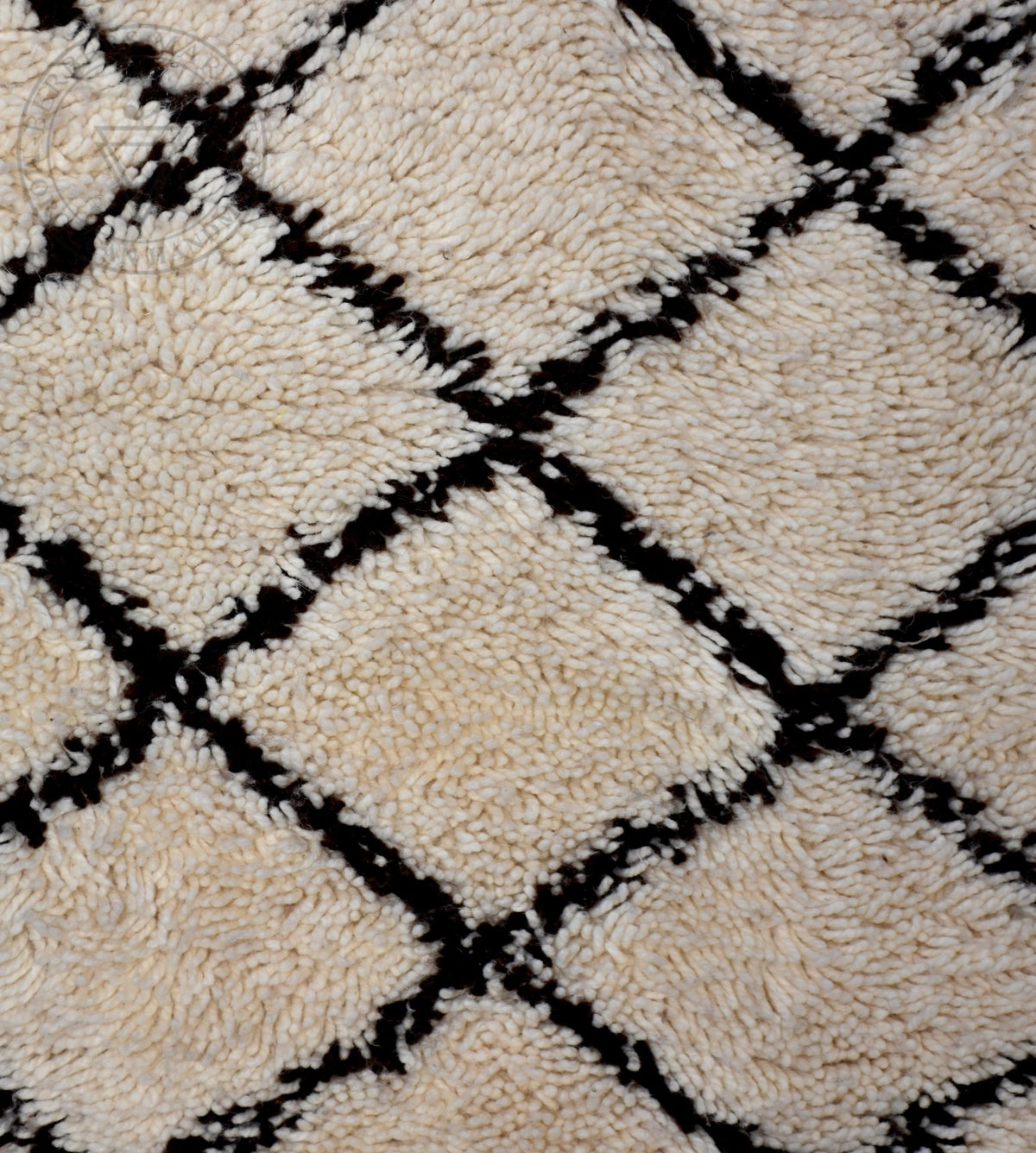 Beni ourain Moroccan runner rug - 2.3 x 4.6 ft / 70 x 140 cm - Berbers Market