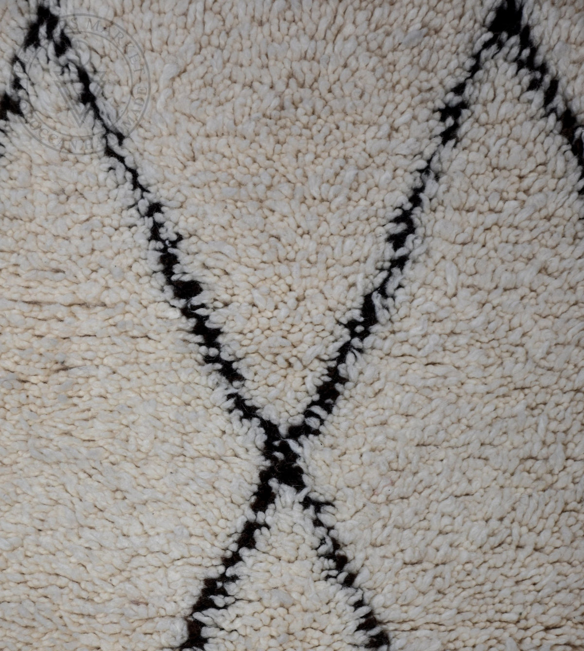 Beni ourain Moroccan runner rug - 2.5 x 4 ft / 75 x 120 cm - Berbers Market