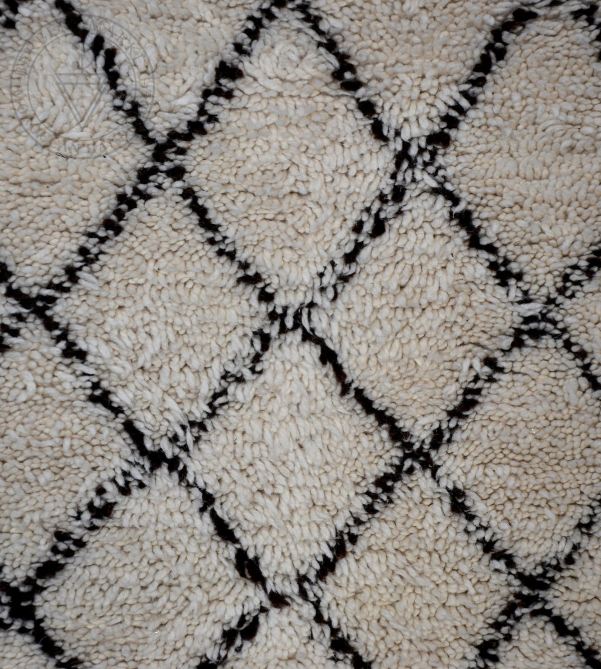 Beni ourain Moroccan runner rug - 2.5 x 5 ft / 75 x 150 cm - Berbers Market