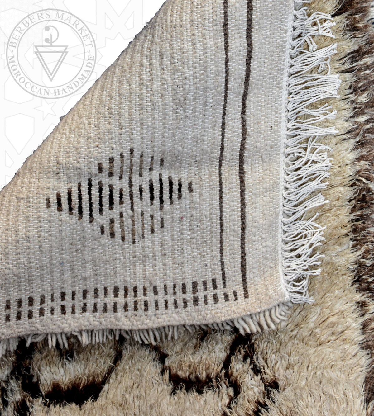 Beni ourain Moroccan runner rug - 2.7 x 9.6 ft / 80 x 290 cm - Berbers Market