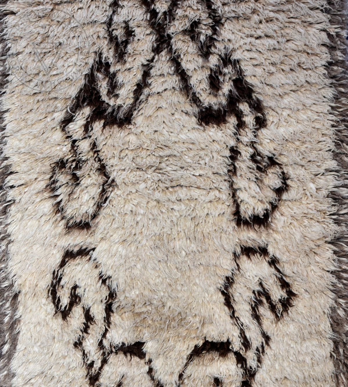 Beni ourain Moroccan runner rug - 2.7 x 9.6 ft / 80 x 290 cm - Berbers Market