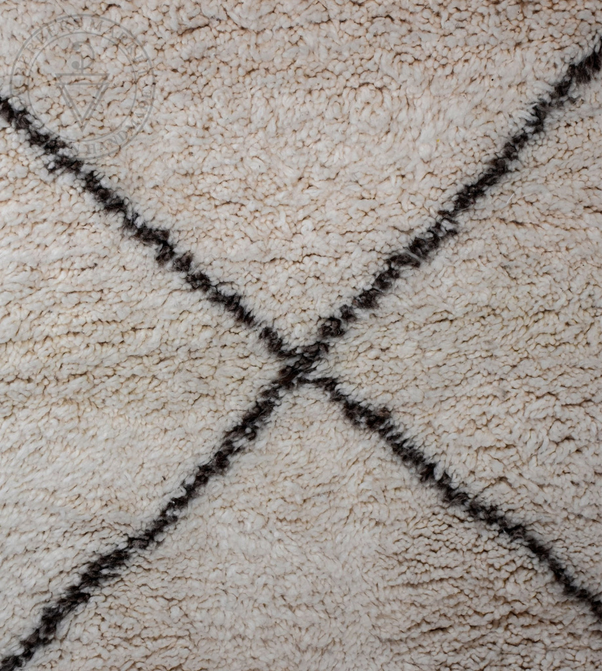 Beni ourain Moroccan runner rug - 2.95 x 4.75 ft / 90 x 145 cm - Berbers Market