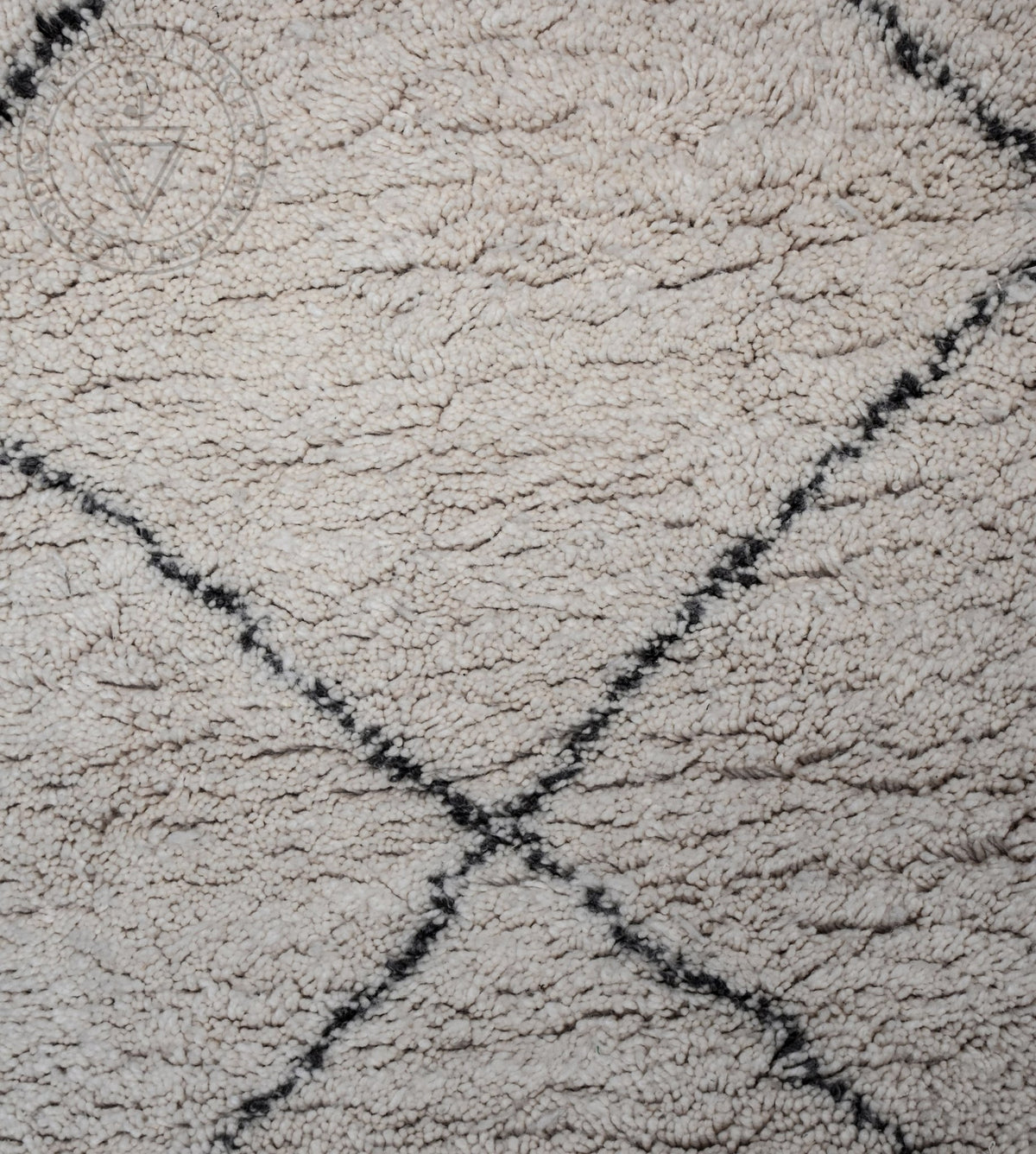 Beni ourain Moroccan runner rug - 2.95 x 5.58 ft / 90 x 170 cm - Berbers Market