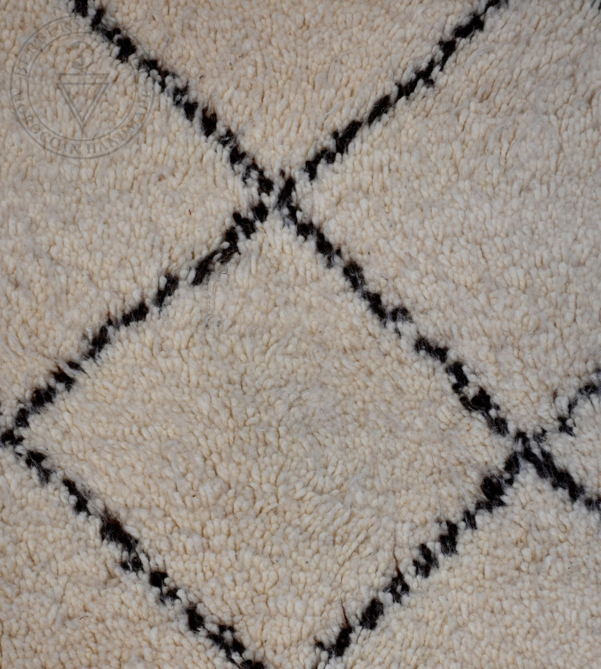 Beni ourain Moroccan runner rug - 3 x 5.3 ft / 90 x 160 cm - Berbers Market