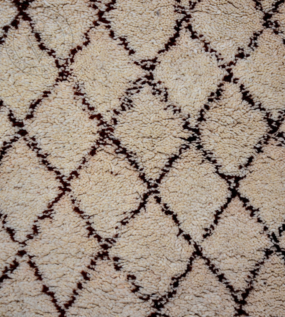 Beni ourain Moroccan runner rug - 3.2 x 8.1 ft / 95 x 245 cm - Berbers Market