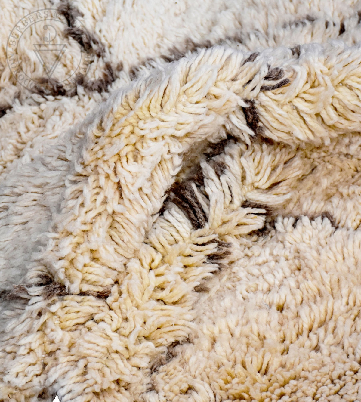 Beni ourain Moroccan runner rug - 3.28 x 6.24 ft / 100 x 190 cm - Berbers Market