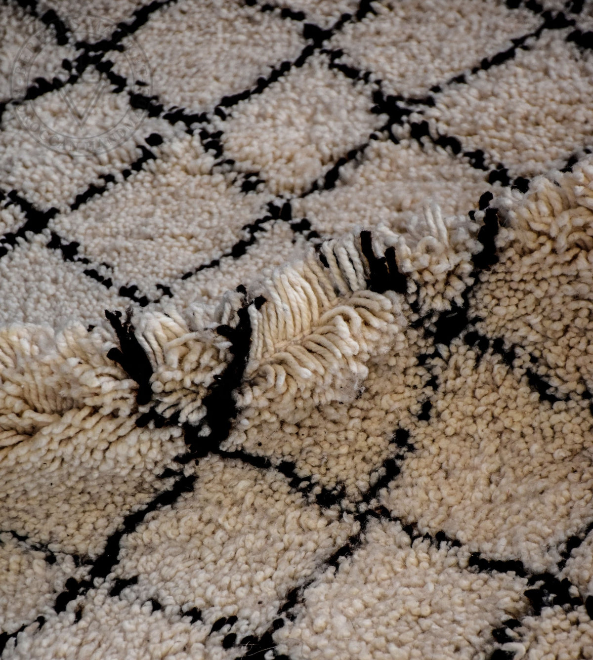 Beni ourain Moroccan runner rug - 3.28 x 9.84 ft / 100 x 300 cm - Berbers Market