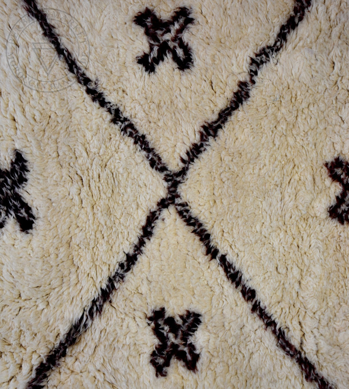 Beni ourain Moroccan runner rug - 3.7 x 9.6 ft / 110 x 290 cm - Berbers Market