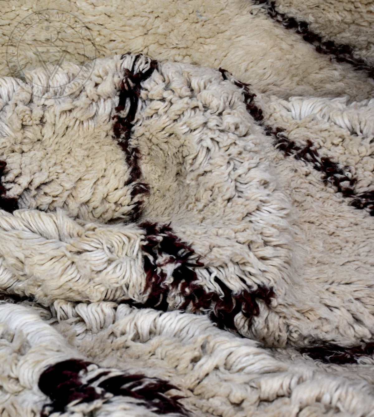 Beni ourain Moroccan runner rug - 3.7 x 9.6 ft / 110 x 290 cm - Berbers Market