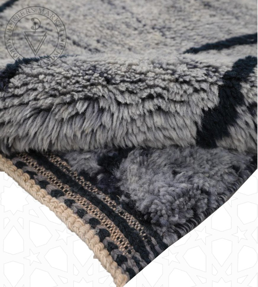 Beni ourain Moroccan runner rug - Berbers Market