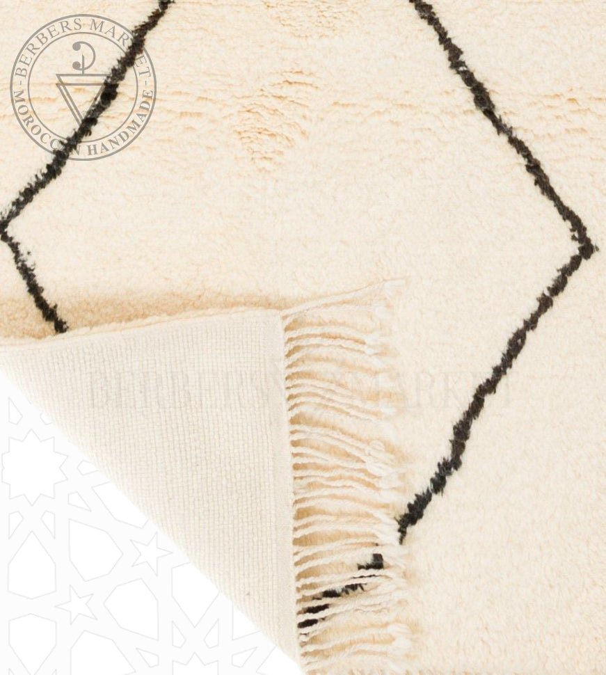 Beni ourain Moroccan runner rug - Berbers Market