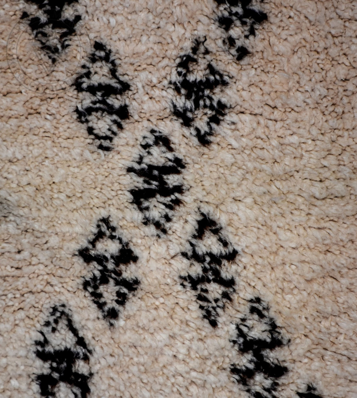 Beni ourain Moroccan runner rug - 6.2 x 3 ft / 190 x 95 cm - Berbers Market