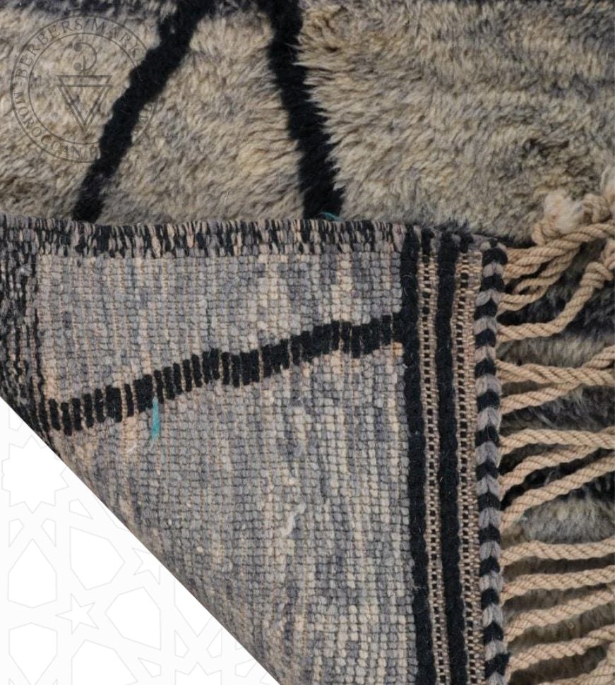 Beni ourain Moroccan runner rug - Berbers Market