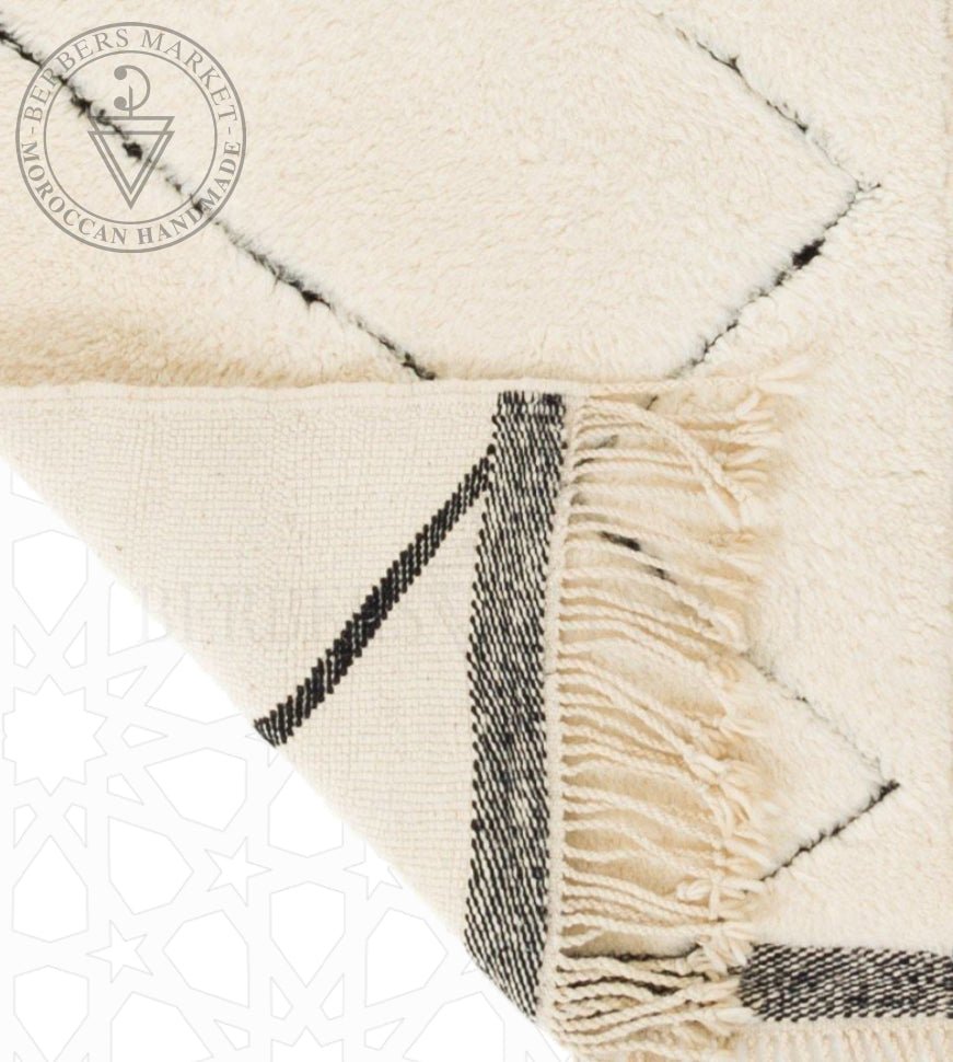 Beni ourain Moroccan runner rug - Berbers Market