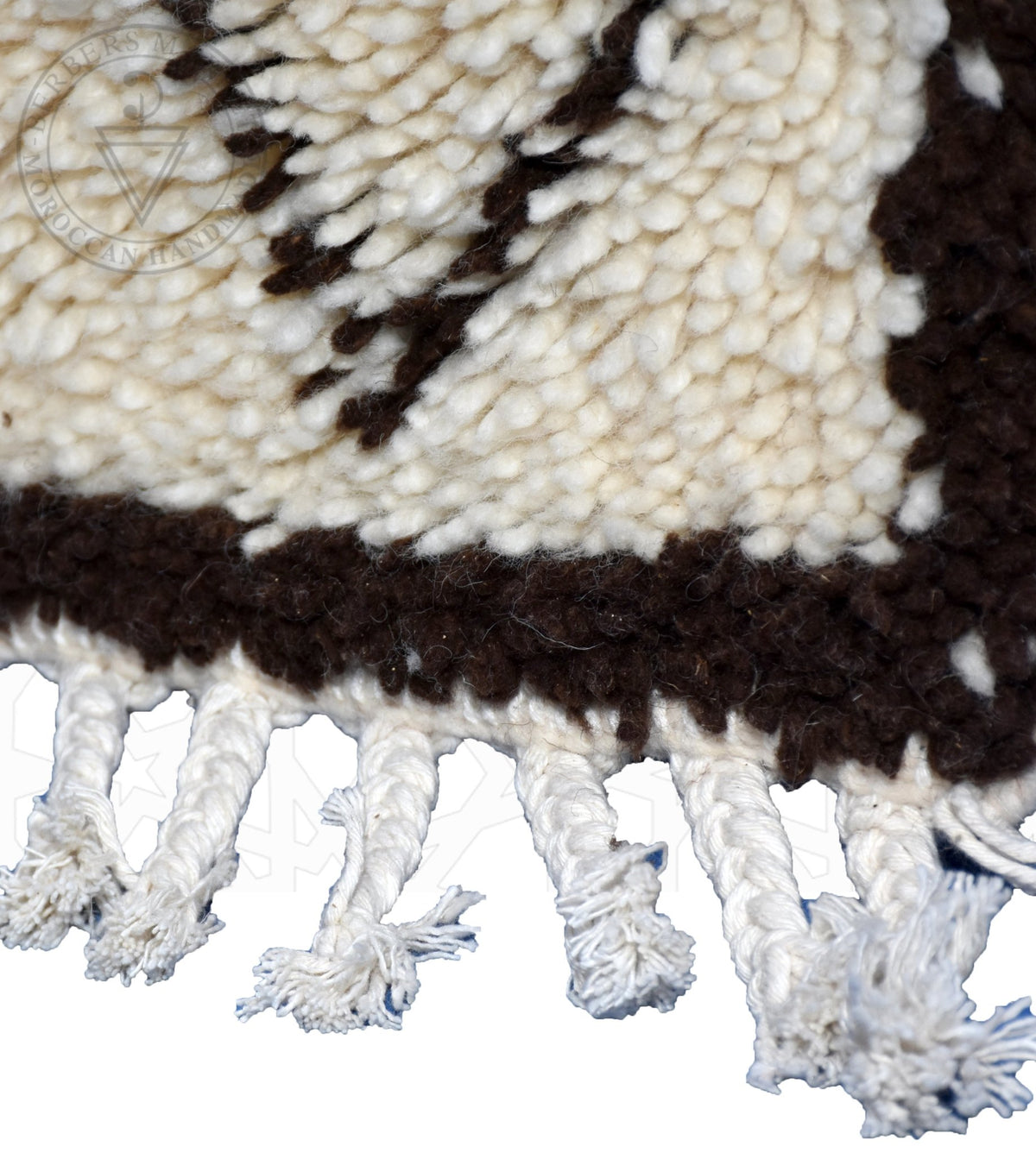 Beni ourain runner Moroccan rug - 3.3 x 8.04 ft / 100 x 245 cm - Berbers Market