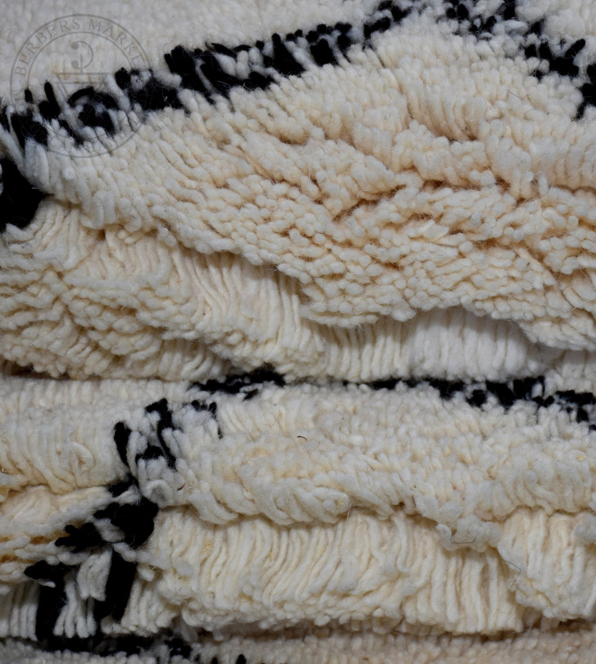 Beni ourain runner Moroccan rug - 3.3 x 9.2 ft / 100 x 280 cm - Berbers Market