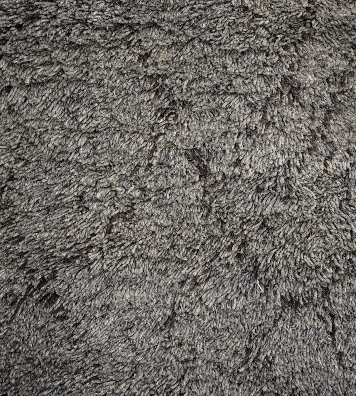 Beni ourain shag Moroccan rug - 5.9 x 8.05 ft / 180 x 245 cm - Berbers Market