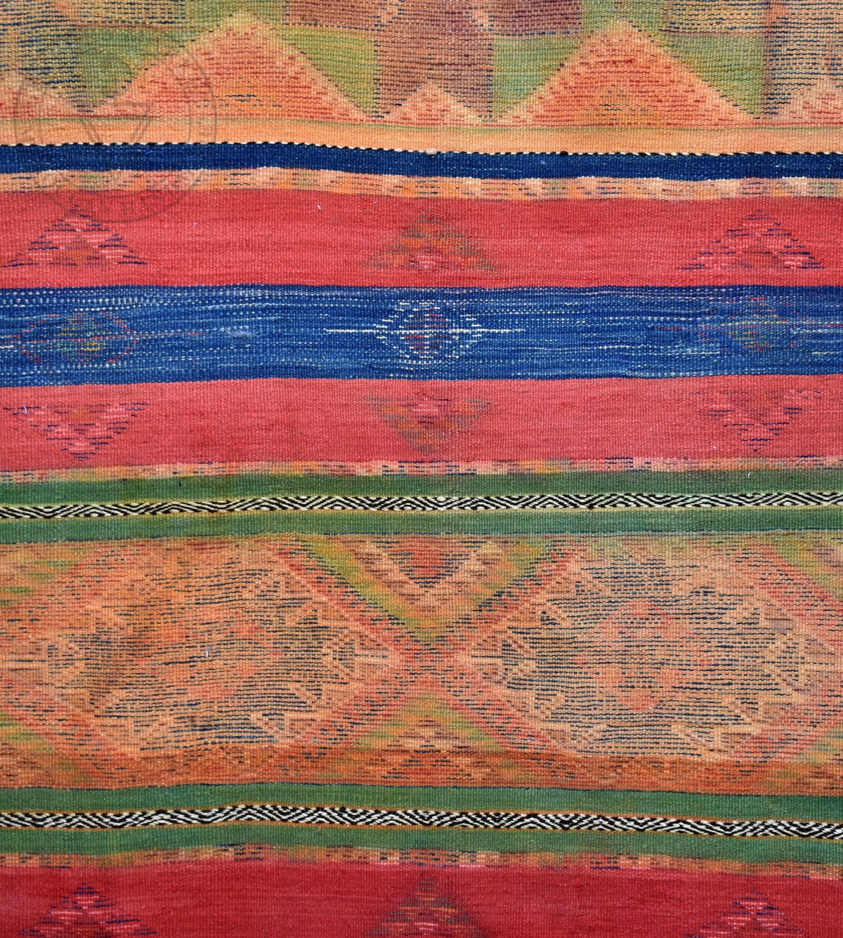 Double-sided Taznakht Moroccan rug - 5.1 x 7.4 ft / 155 x 225 cm - Berbers Market