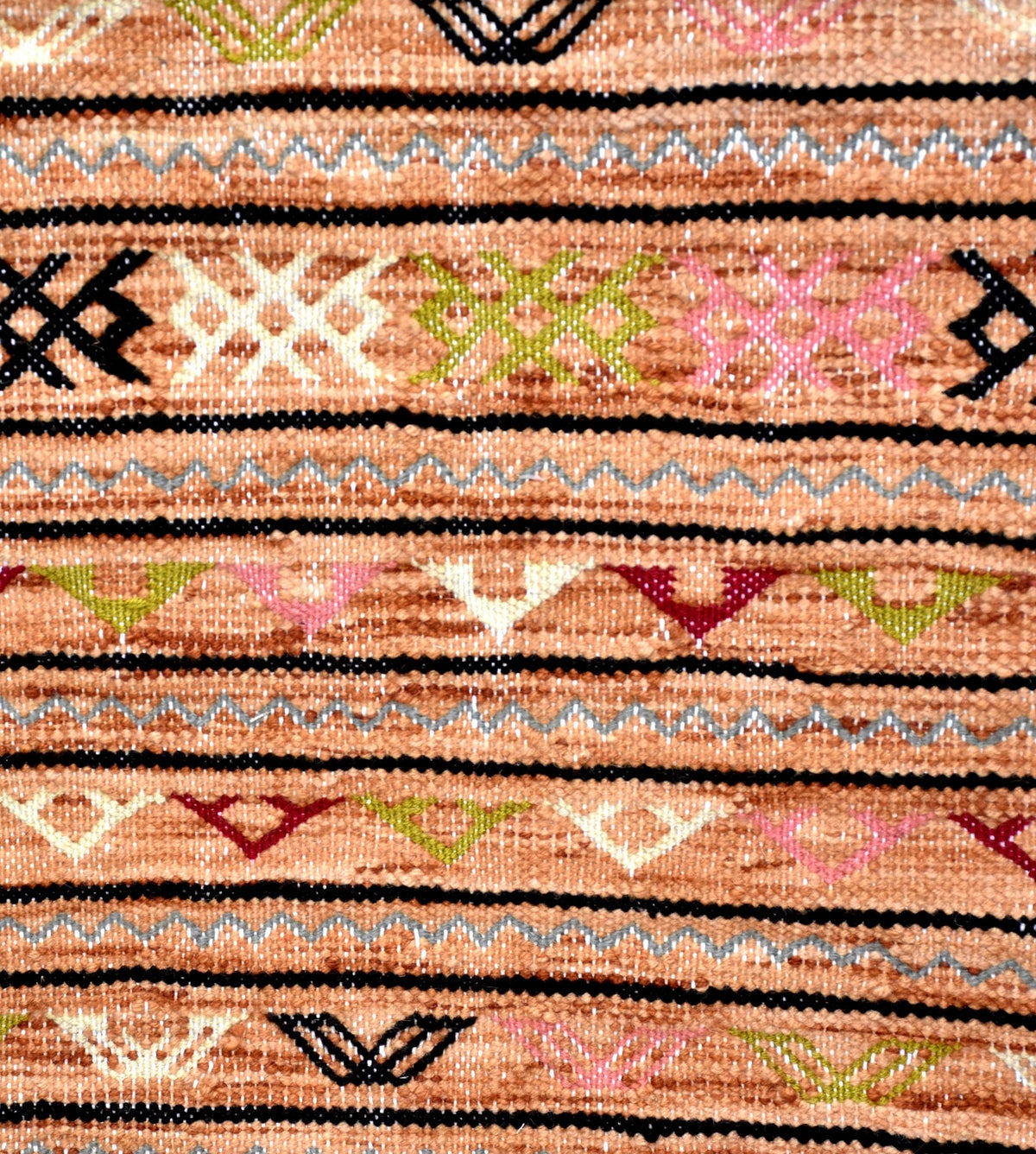 Flatweave kilim hanbal Moroccan rug - 3.8 x 6.1 ft / 115 x 185 cm - Berbers Market