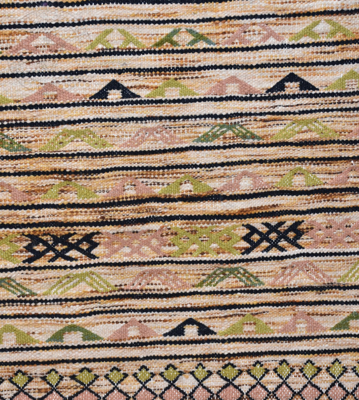 Flatweave kilim hanbal Moroccan rug - 3.94 x 5.91 ft / 120 x 180 cm - Berbers Market