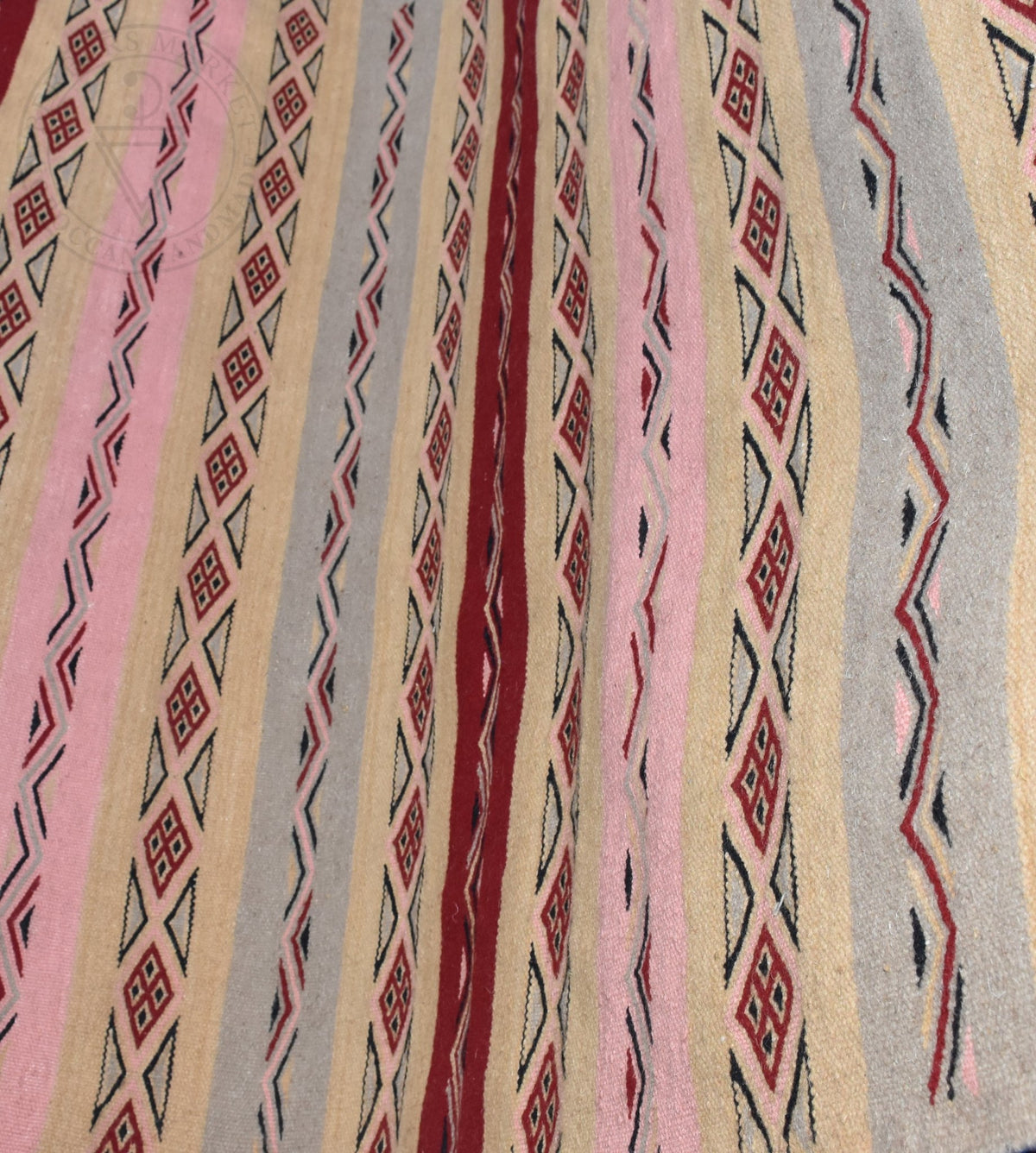 Flatweave kilim hanbal Moroccan rug - 3.94 x 5.91 ft / 120 x 180 cm - Berbers Market