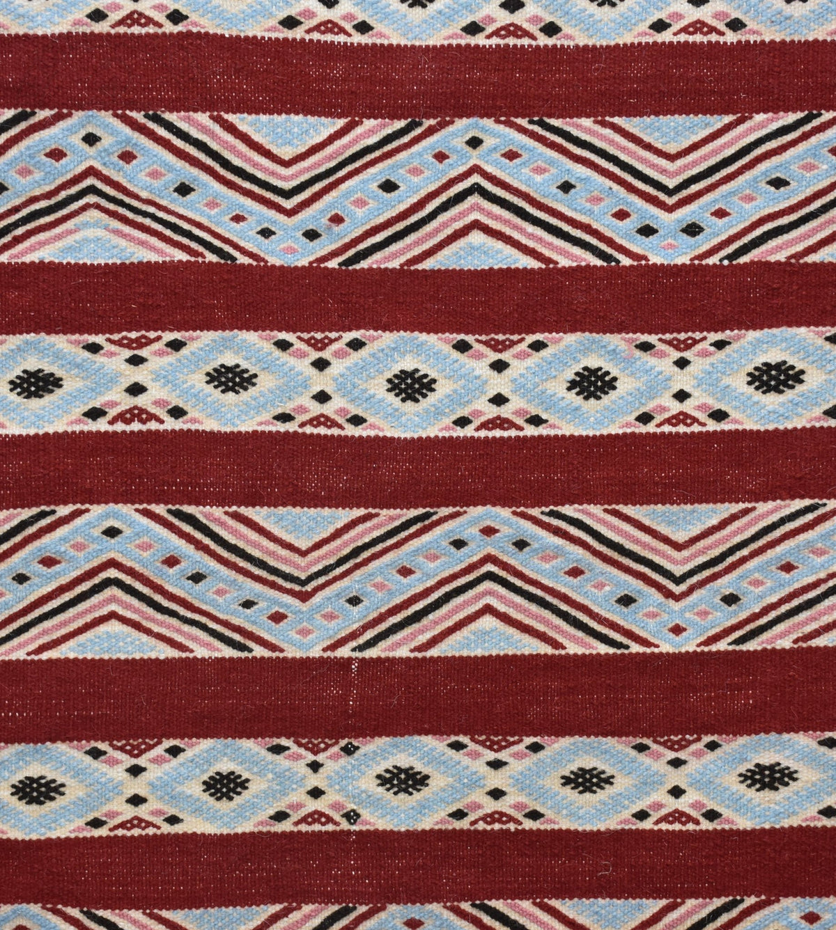 Flatweave kilim hanbal Moroccan rug - 4.43 x 7.06 ft / 135 x 215 cm - Berbers Market