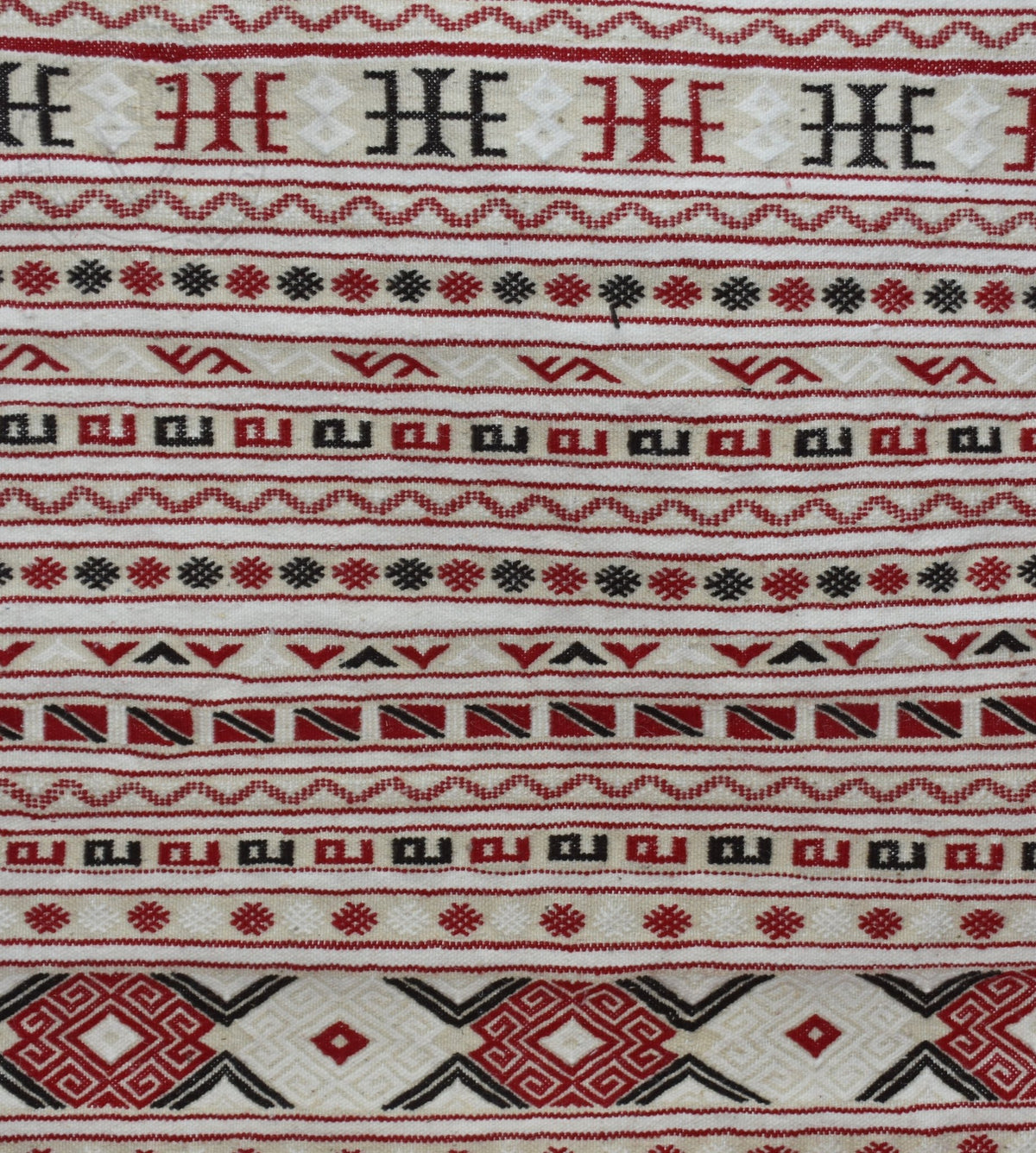 Flatweave kilim hanbal Moroccan rug - 4.93 x 6.57 ft / 150 x 200 cm - Berbers Market