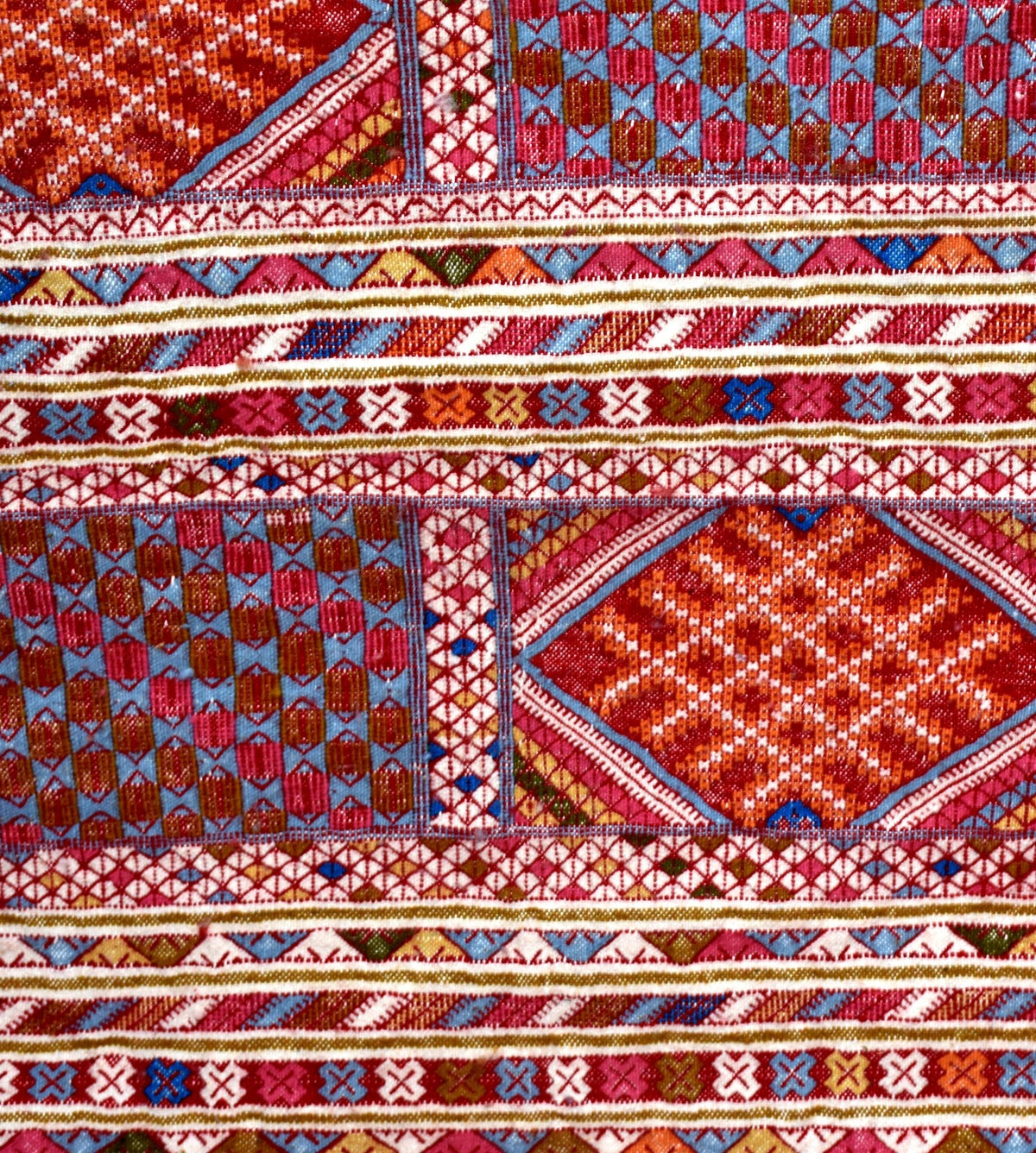 Flatweave kilim hanbal Moroccan rug - 5.09 x 6.6 ft / 155 x 201 cm - Berbers Market