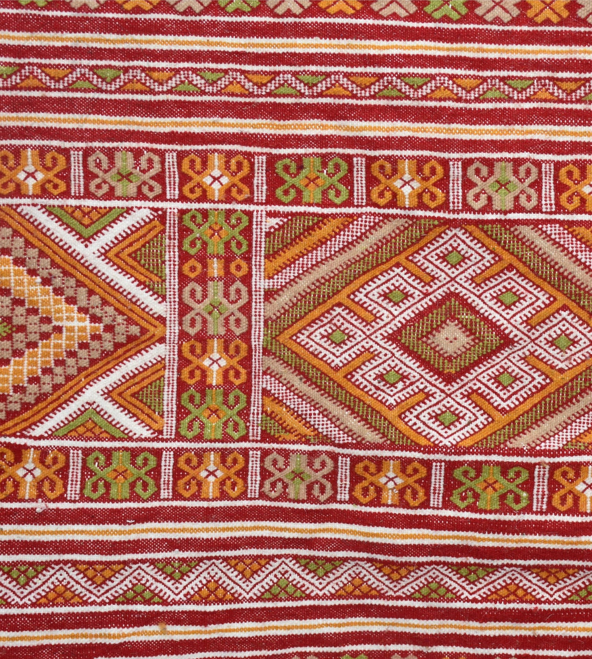 Flatweave kilim hanbal Moroccan rug - 5.1 x 7.9 ft / 155 x 240 cm - Berbers Market