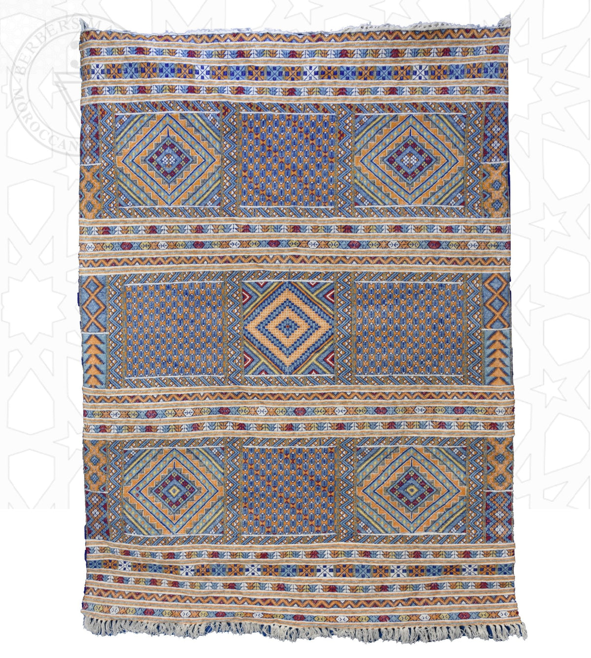 Flatweave kilim Moroccan rug - Berbers Market