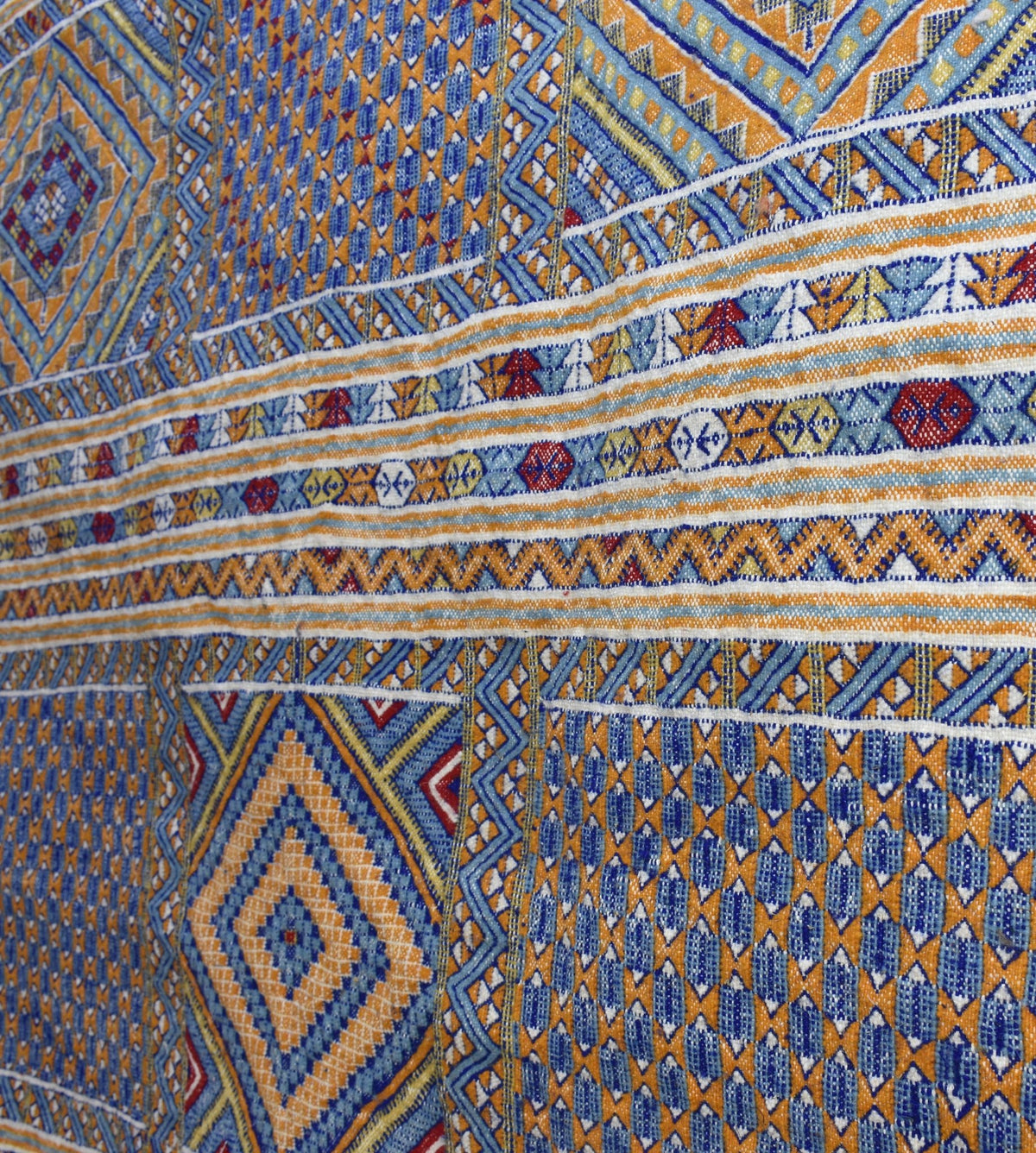 Flatweave kilim hanbal Moroccan rug - 5.25 x 8.54 ft / 160 x 260 cm - Berbers Market