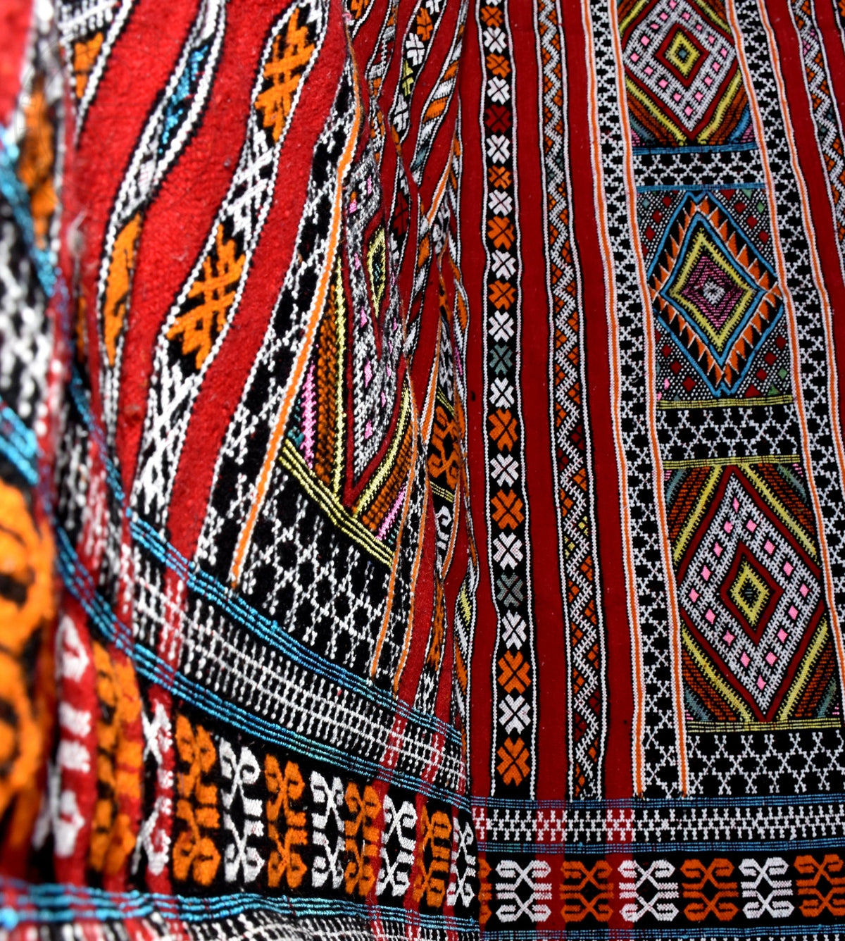 Flatweave Kilim Hanbal Moroccan rug - 5.42 x 8.04 ft / 165 x 245 cm - Berbers Market