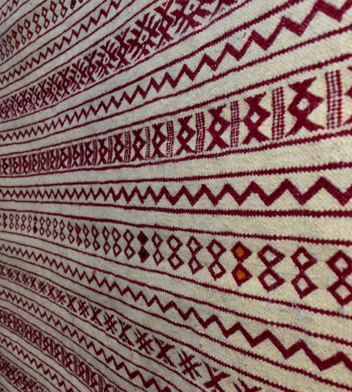 Flatweave kilim hanbal Moroccan rug - 5.57 x 9.85 ft / 200 x 300 cm - Berbers Market