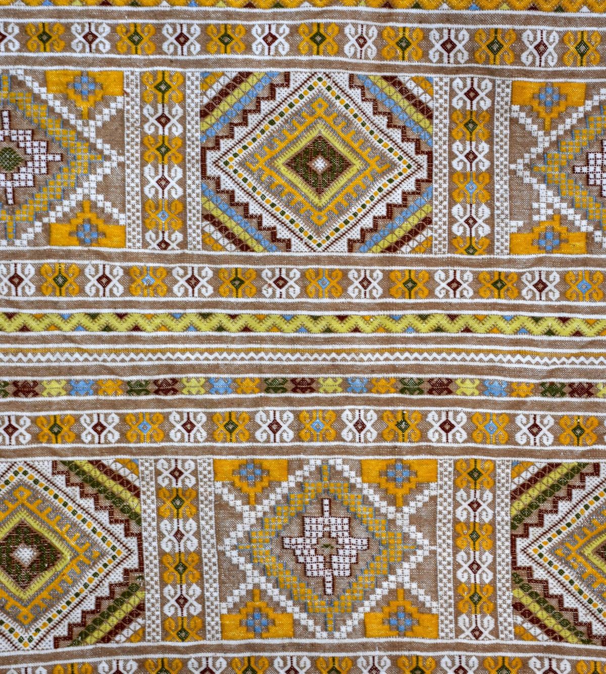 Flatweave kilim hanbal Moroccan rug - 5.6 x 7.9 ft / 170 x 240 cm - Berbers Market