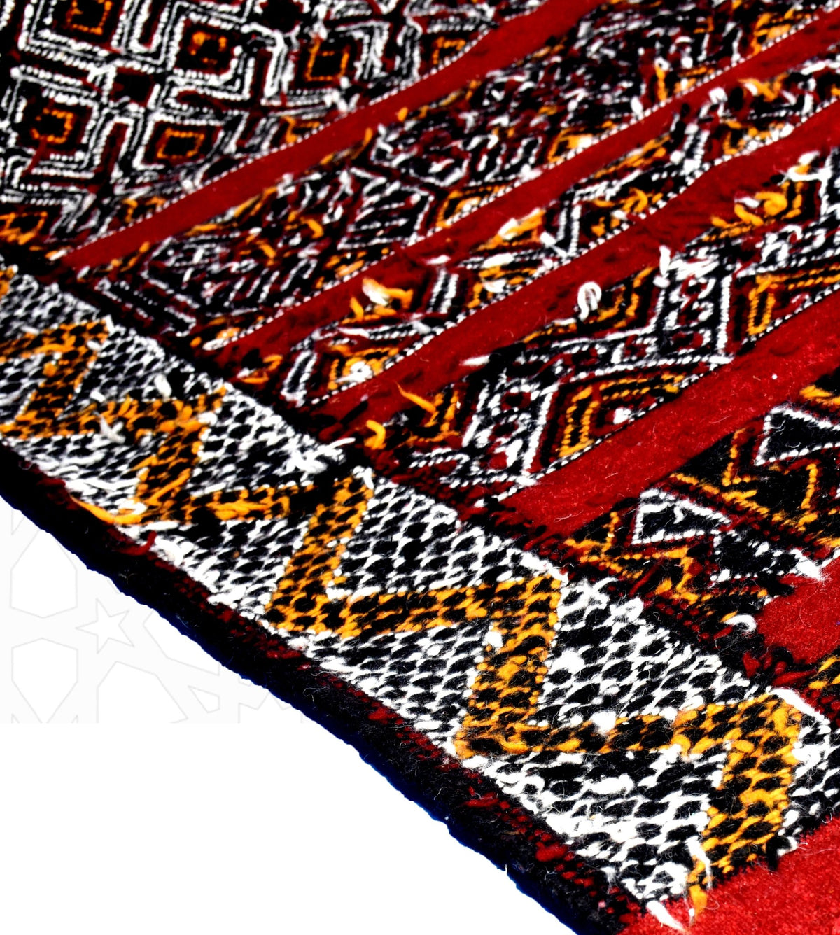 Flatweave kilim hanbal Moroccan rug - 5.75 x 7.71 ft / 175 x 235 cm - Berbers Market