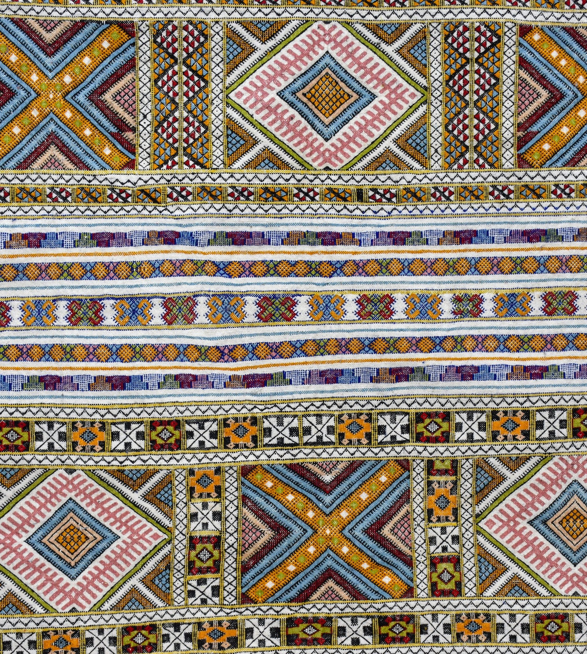 Flatweave kilim hanbal Moroccan rug - 5.75 x 8.89 ft / 175 x 270 cm - Berbers Market