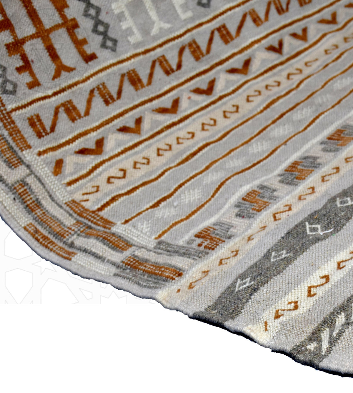 Flatweave kilim hanbal Moroccan rug - 5.91 x 9.85 ft / 180 x 300 cm - Berbers Market