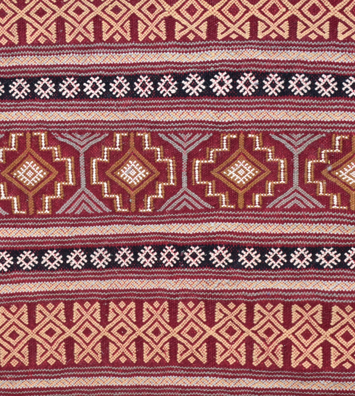 Flatweave kilim hanbal Moroccan rug - 6.24 x 10.18 ft / 190 x 310 cm - Berbers Market