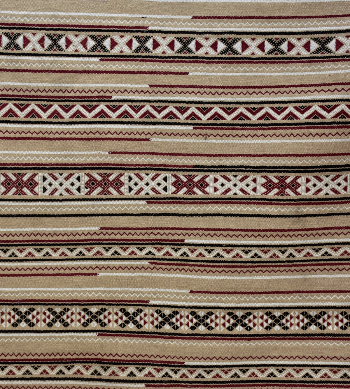 Flatweave kilim hanbal Moroccan rug - 6.4 x 9.85 ft / 195 x 300 cm - Berbers Market