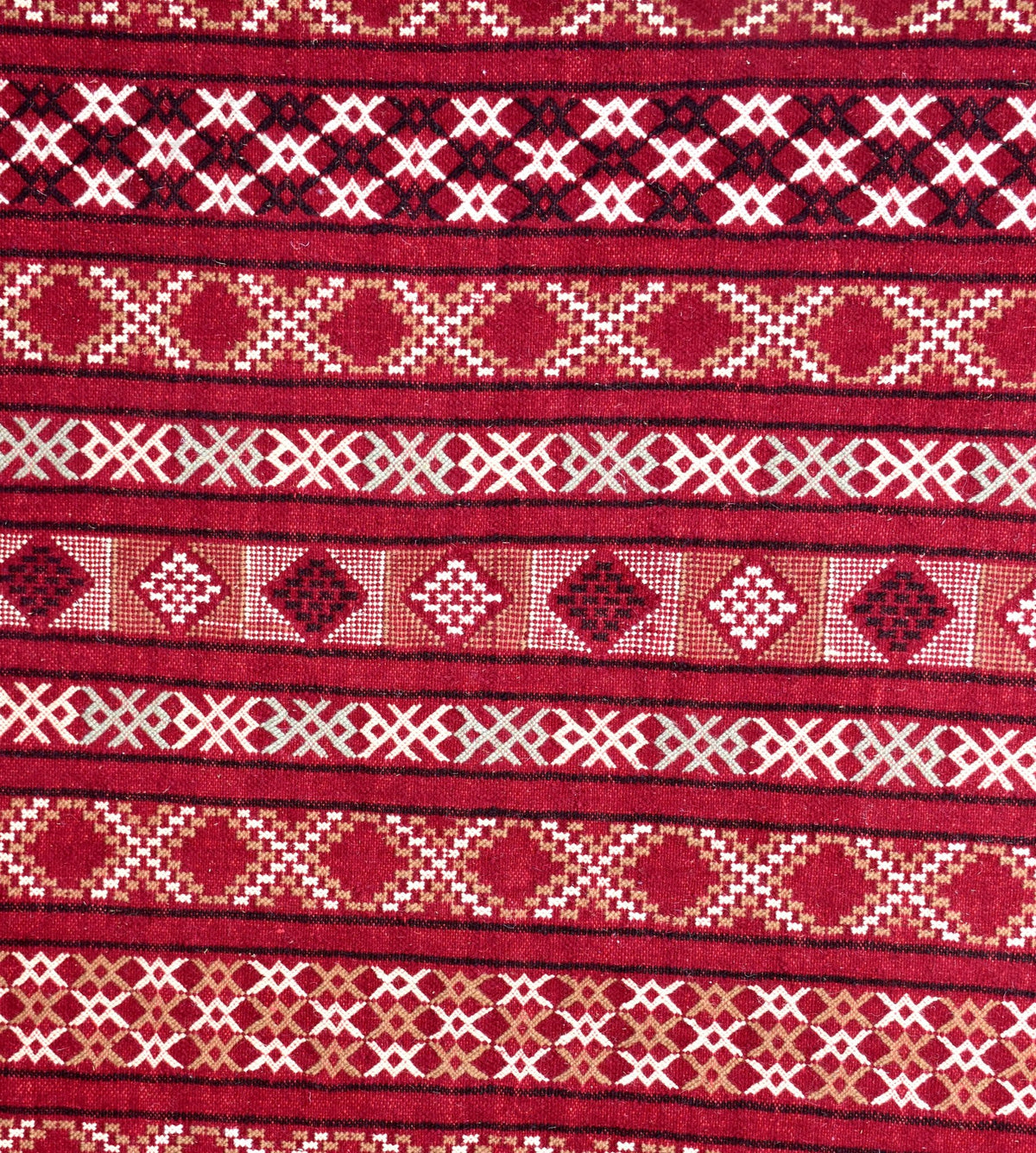 Flatweave kilim hanbal Moroccan rug - 6.57 x 9.85 ft / 200 x 300 cm - Berbers Market