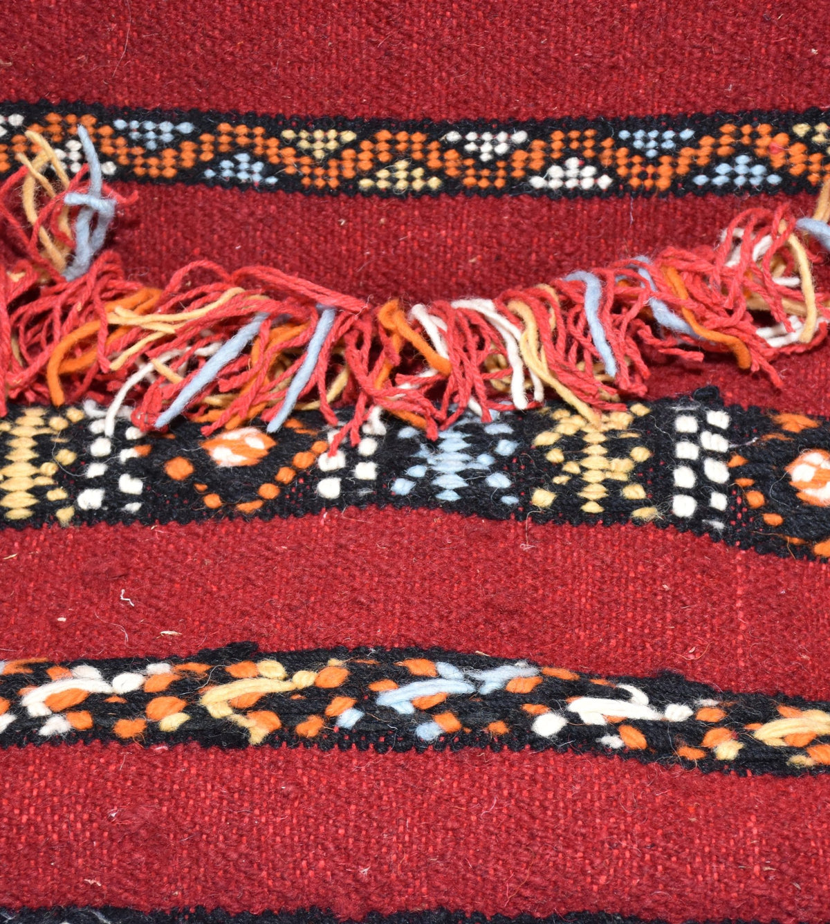 Flatweave kilim hanbal Moroccan rug - 6.57 x 9.85 ft / 200 x 300 cm - Berbers Market