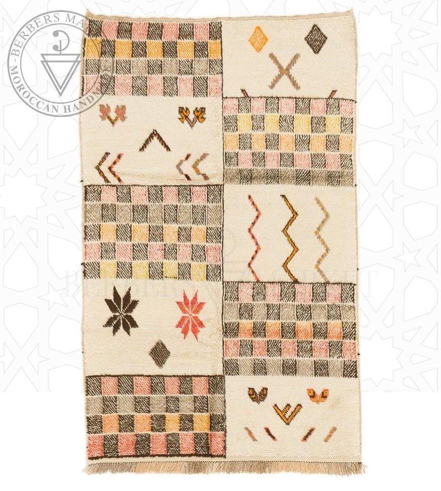 Flatweave kilim Moroccan rug - Berbers Market