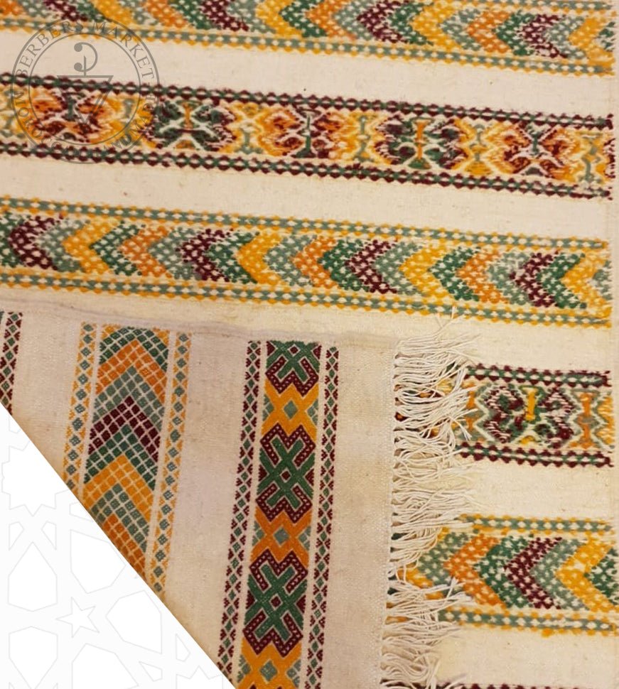 Flatweave kilim Moroccan runner rug - Berbers Market