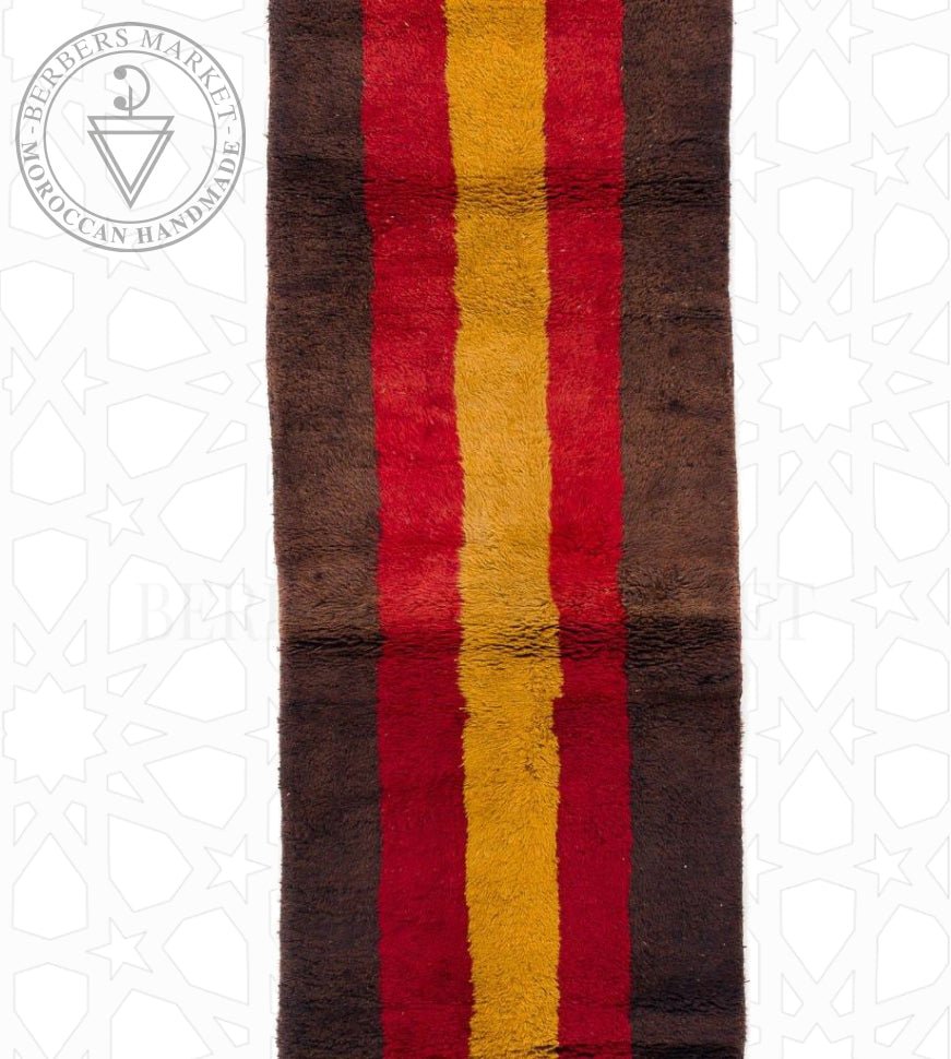 Luxury Mrirt runner Moroccan rug - Berbers Market