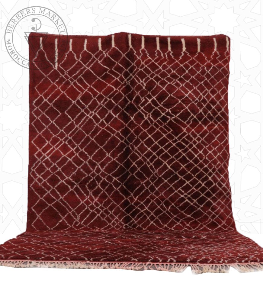 Luxury Mrirt shag Moroccan rug - Berbers Market